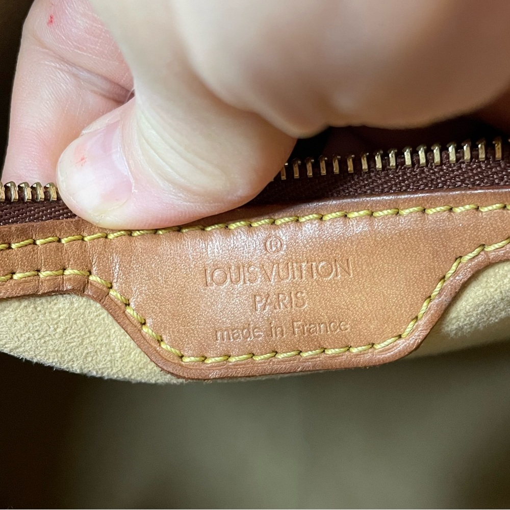 Louis Vuitton Monogram Brown Coated Canvas Shoulder Bag - Picture 9 of 16